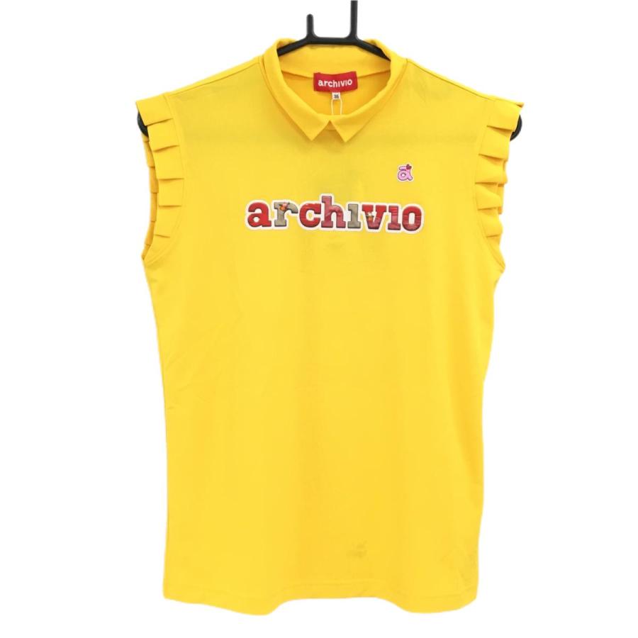 新品】archivio アルチビオレディースゴルフノースリーブプルオーバー