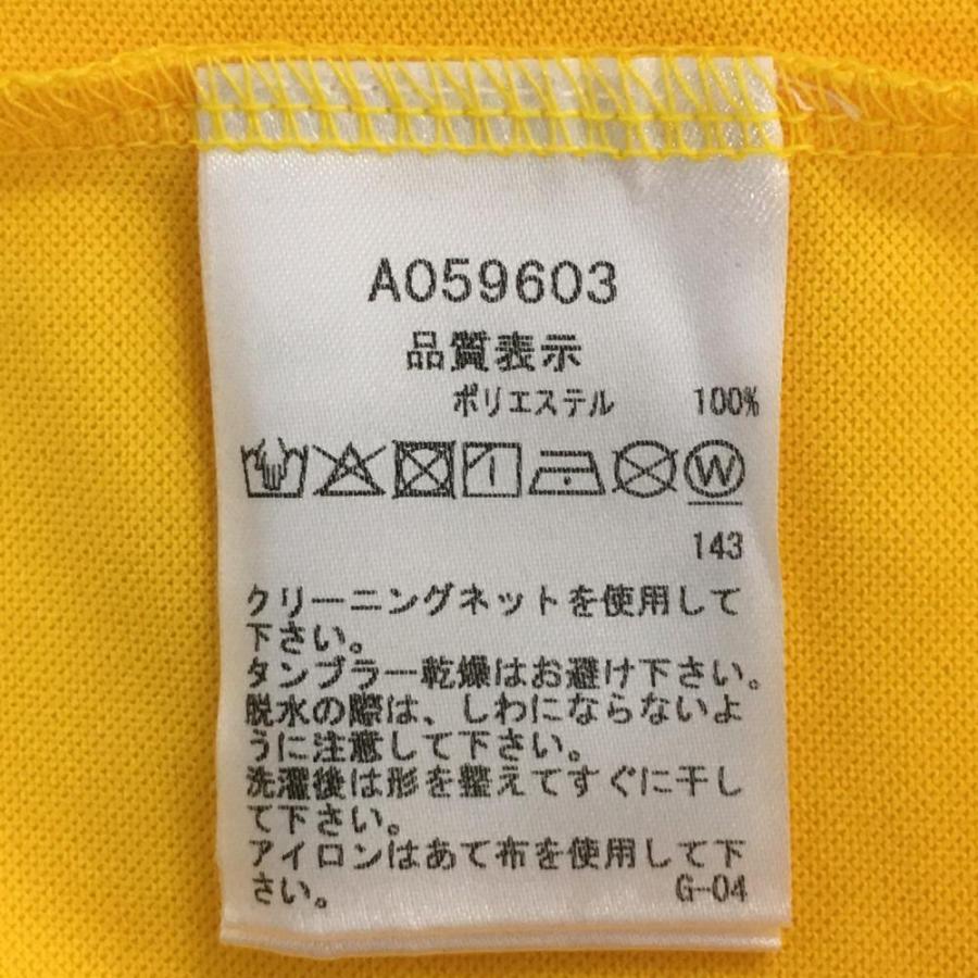 【新品】アルチビオ ノースリーブシャツ イエロー フロントロゴ レディース 36(S) ゴルフウェア archivioの画像