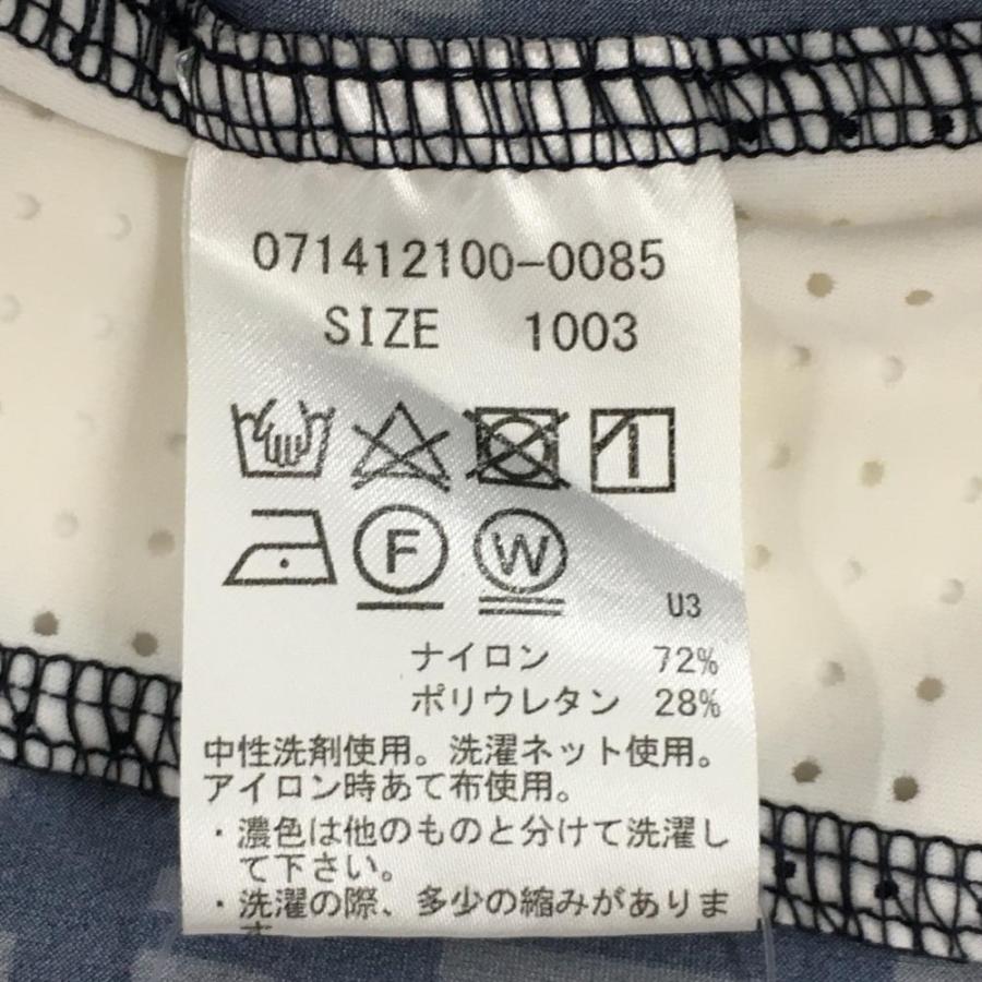 ZOY（ゾーイ） 【超美品】ゾーイ ジャケットブルゾン ネイビー×白 英字