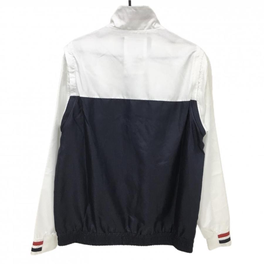 【セール】ルコックスポルティフ ゴルフ 2WAYジャケット ネイビー/ホワイト le coq sportif GOLF（ルコックスポルティフ ゴルフ） 【超美品