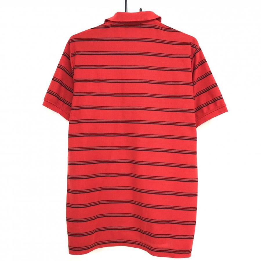 POLO RALPH LAUREN（ポロ・ラルフローレン） 半袖ポロシャツ レッド×黒