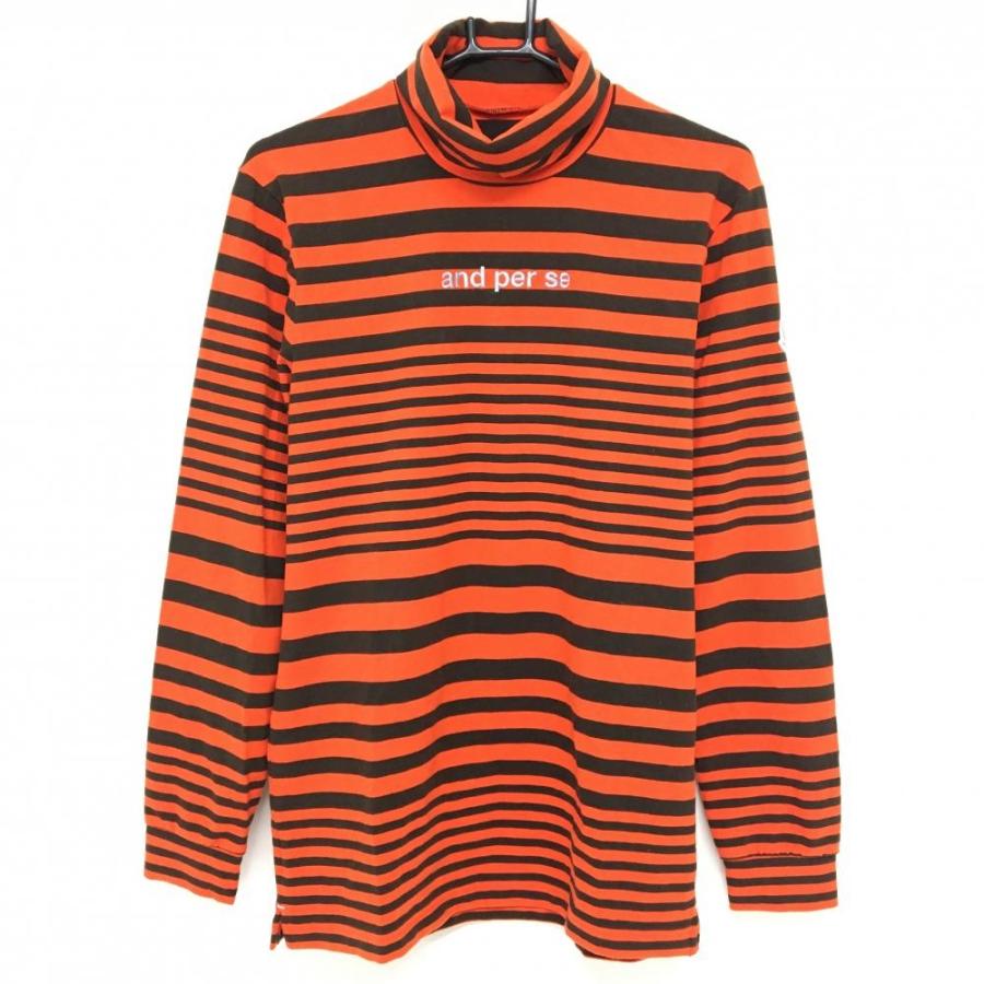 and per se（アンパスィ） 【超美品】アンパスィ 長袖ハイネックシャツ