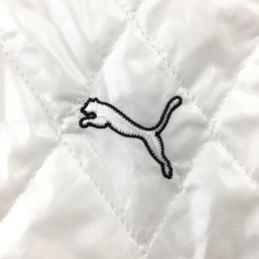 PUMA（プーマ） 【美品】プーマ 切替ジャケット 白 一部