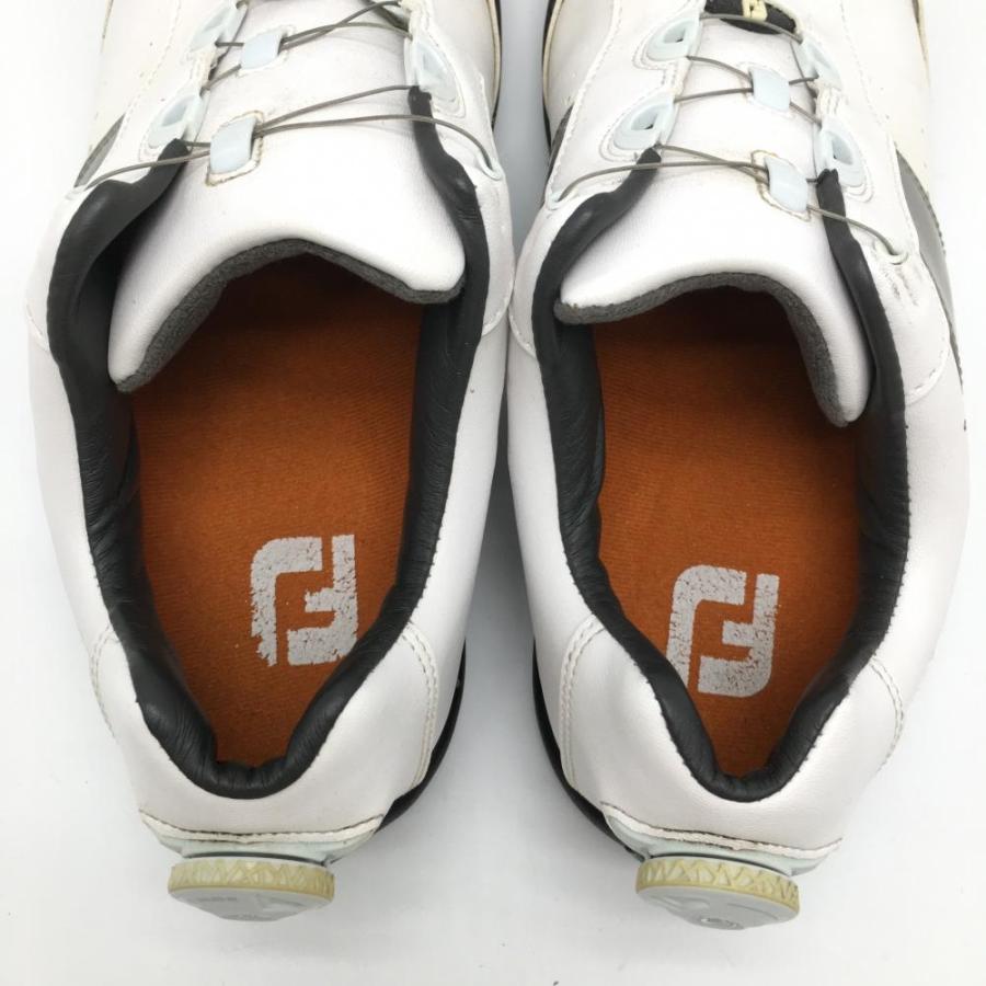 FJ ゴルフシューズ ホワイト FootJoy（フットジョイ） 【美品】フットジョイ ゴルフシューズ 白