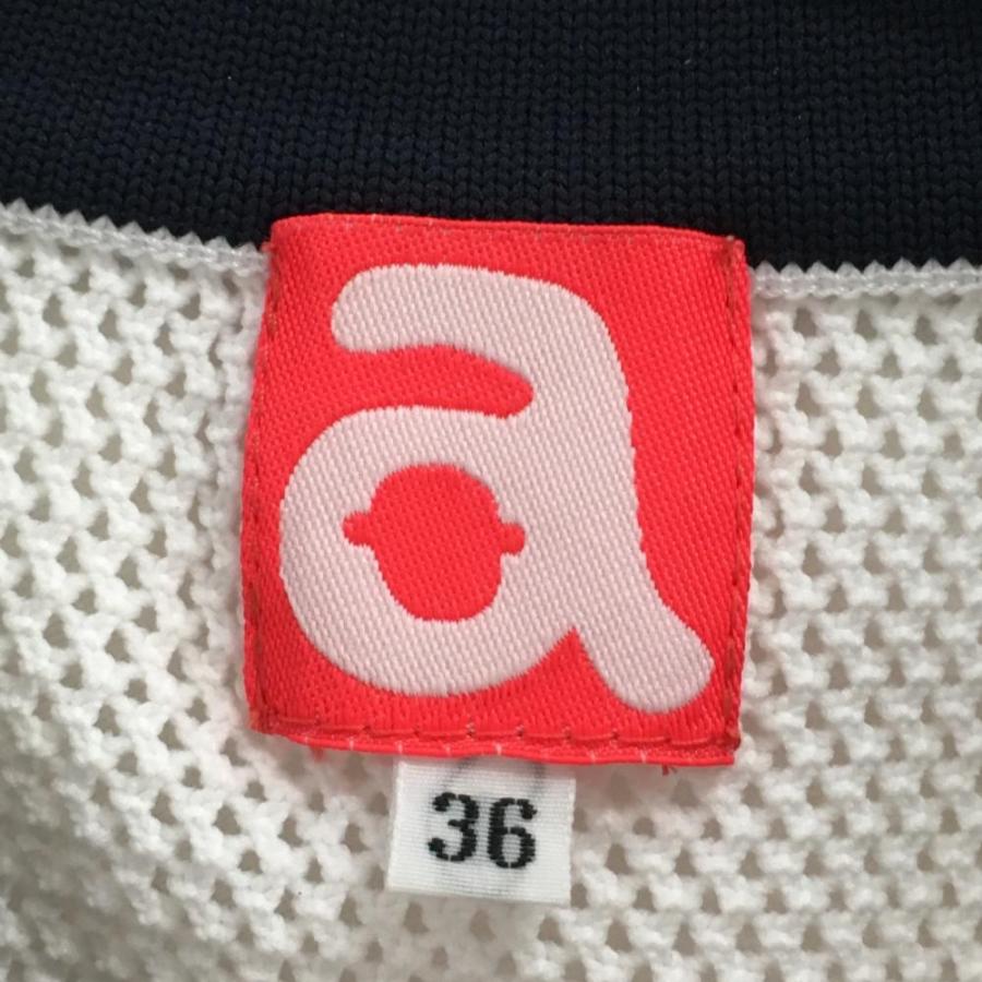 archivio（アルチビオ） 【美品】アルチビオ ニットベスト 白×ネイビー