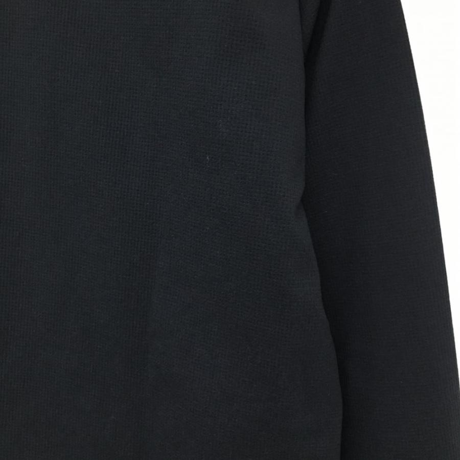 PUMA（プーマ） 【美品】プーマ 長袖ポロシャツ 黒×ベージュ 英字