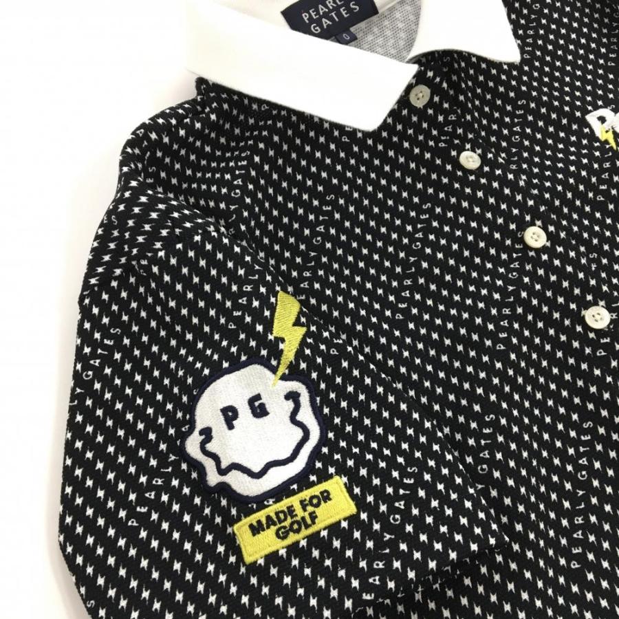 PEARLY GATES（パーリーゲイツ） 【美品】パーリーゲイツ 半袖ポロ