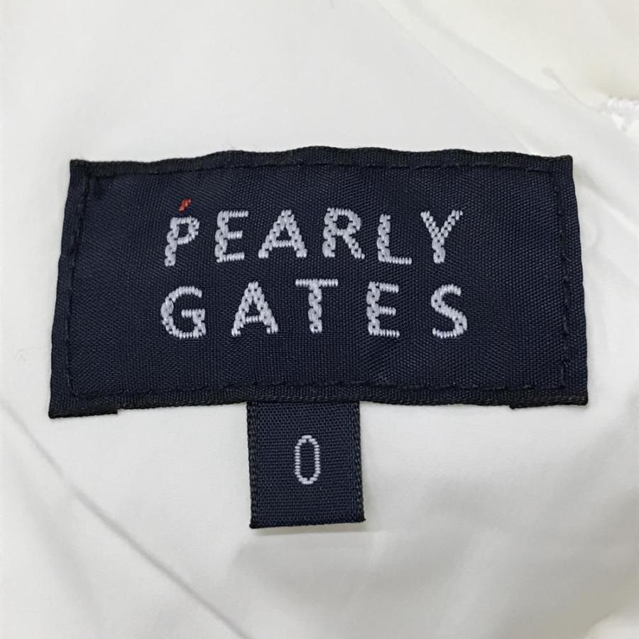 PEARLY GATES パーリーゲイツ 中綿パンツ 白 細目ブロック