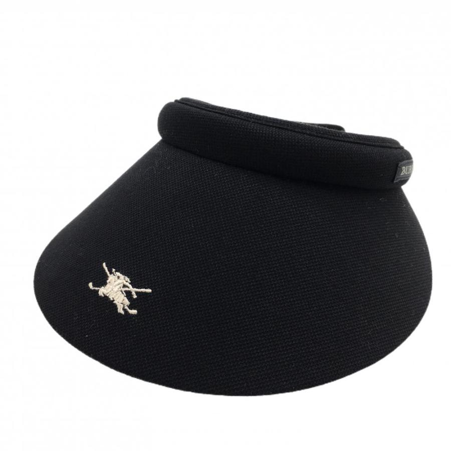 BURBERRY（バーバリー） 【新品】バーバリー サンバイザー 黒 つば裏