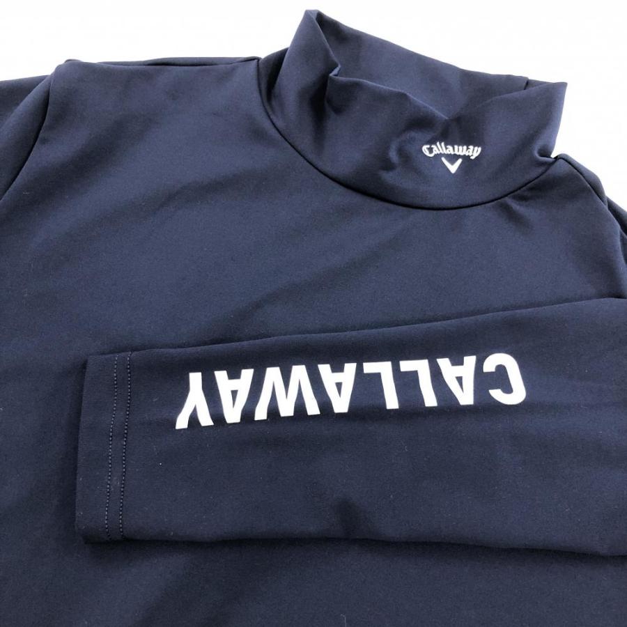 新品　Callaway ハイネックシャツ ネイビー Callaway（キャロウェイ） 【超美品】キャロウェイ ハイネックインナー