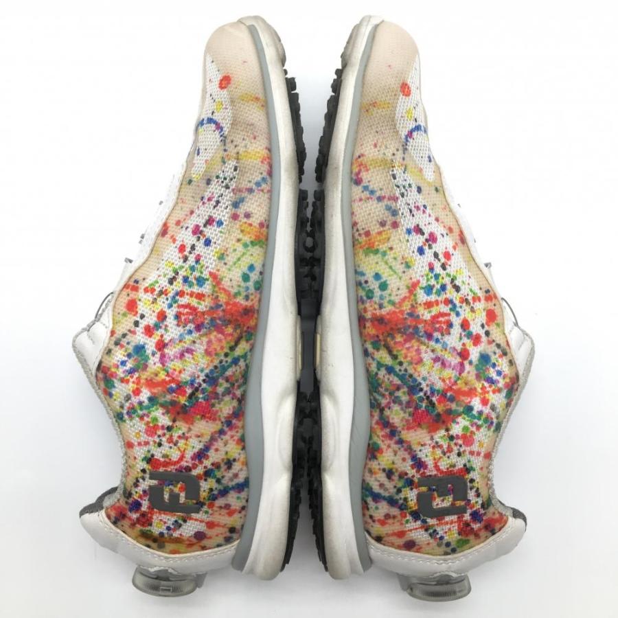 FootJoy（フットジョイ） ゴルフシューズ 白×マルチカラー 98036J em