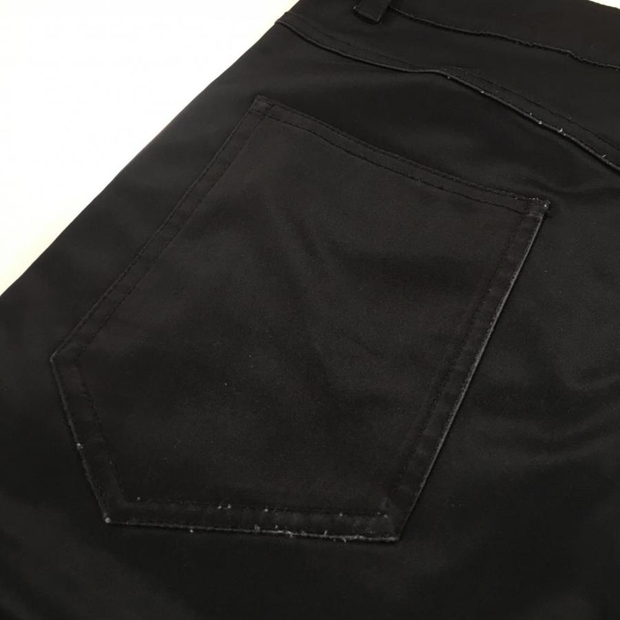 バーディハント パンツ 黒 裾ロゴ メンズ 28 ゴルフウェア Birdie hunt
