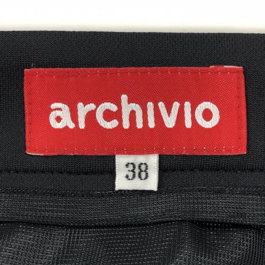 archivio（アルチビオ） 【美品】アルチビオ スカート 黒×白 バイ