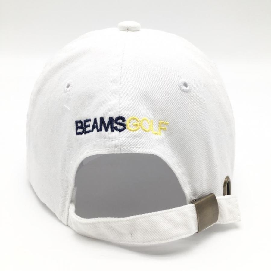 BEAMS GOLF（ビームス ゴルフ） ビームスゴルフ×YALE キャップ 白
