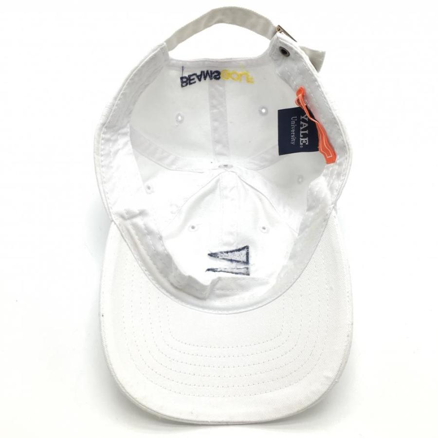 BEAMS GOLF（ビームス ゴルフ） ビームスゴルフ×YALE キャップ 白