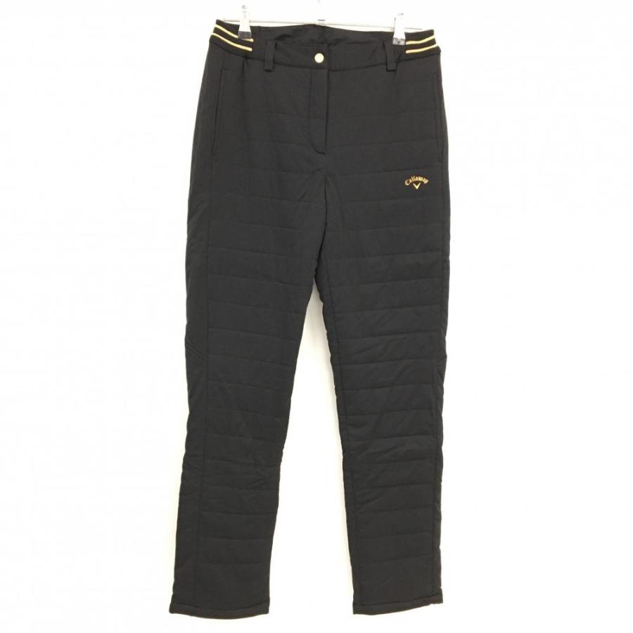 Callaway レディース ゴルフパンツ ブラック キルティング