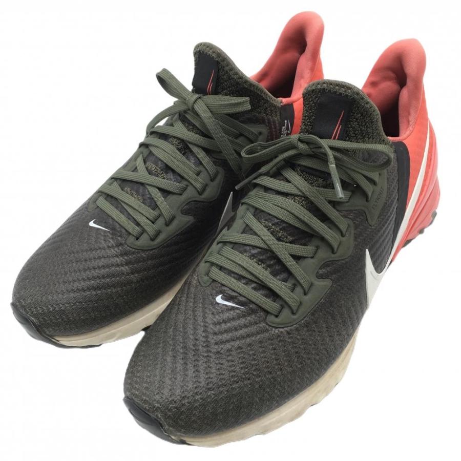 Nike ゴルフシューズ ブラック/ピンク NIKE（ナイキ） 【美品】ナイキ ゴルフシューズ 黒系×サーモンピンク