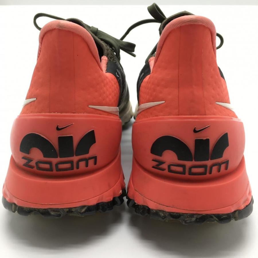NIKE（ナイキ） 【美品】ナイキ ゴルフシューズ 黒系×サーモンピンク