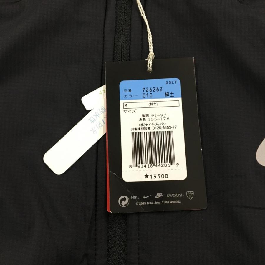 NIKE（ナイキ） 【新品】ナイキゴルフ 中綿ベスト 黒 サイド切替 防風