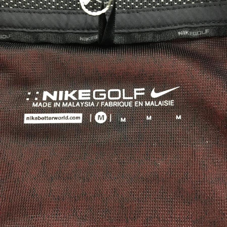 NIKE（ナイキ） 【新品】ナイキゴルフ 中綿ベスト 黒 サイド切替 防風