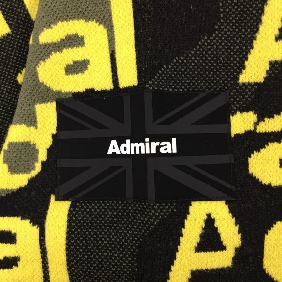 Admiral（アドミラル） 【美品】アドミラル セーター イエロー×黒 ロゴ