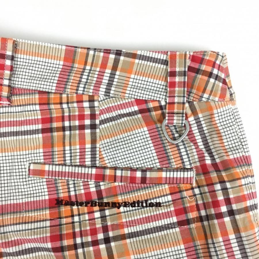MASTER BUNNY EDITION 【美品】マスターバニー パンツ レッド×オレンジ