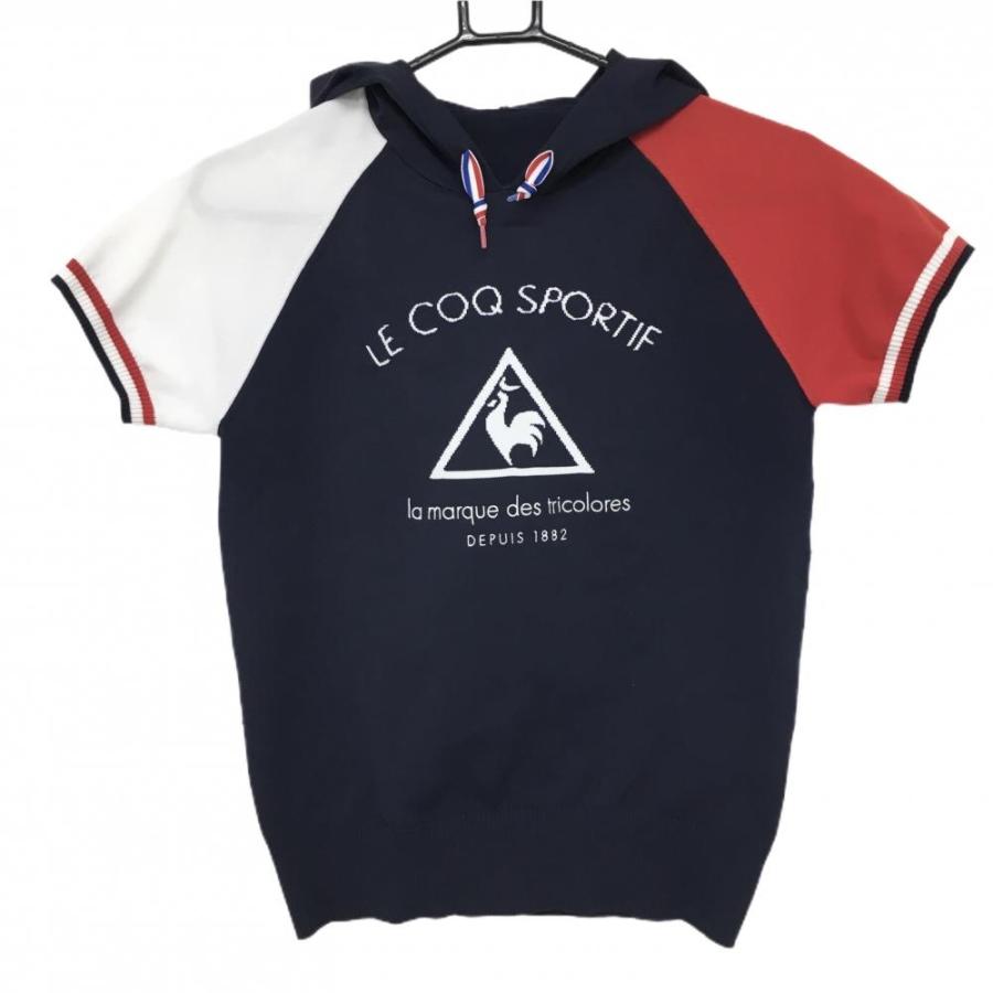 le coq sportif（ルコックスポルティフ） 【美品】ルコック 半袖ニット