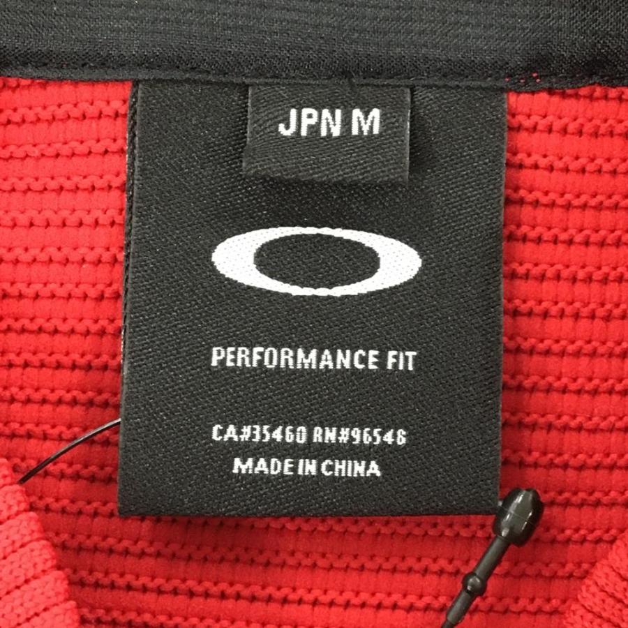 OAKLEY（オークリー） 【新品】オークリー 切替ジャケット レッド 袖