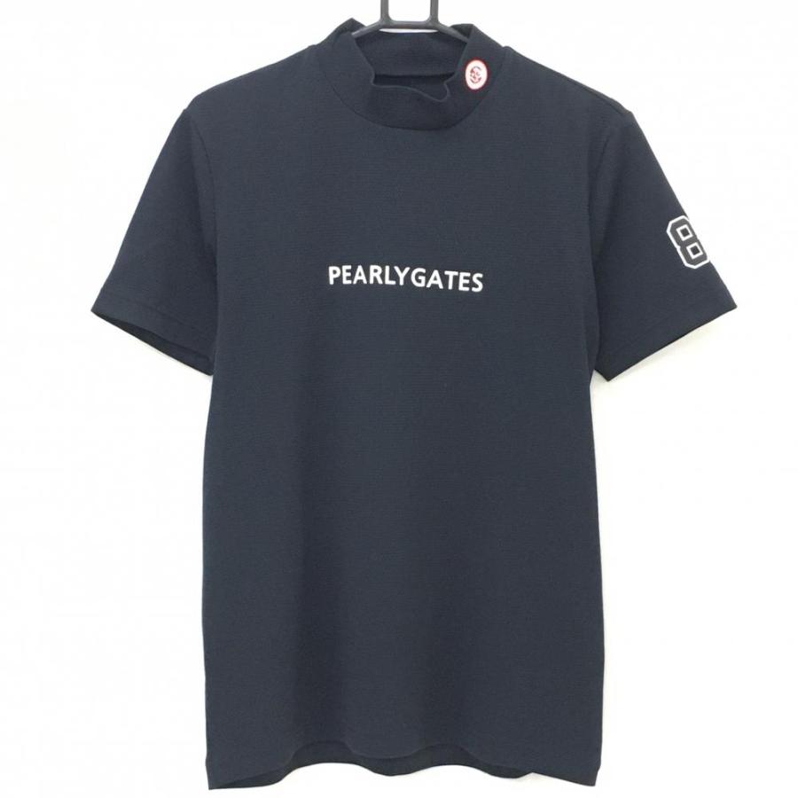PEARLY GATES 【超美品】パーリーゲイツ 半袖ハイネックシャツ