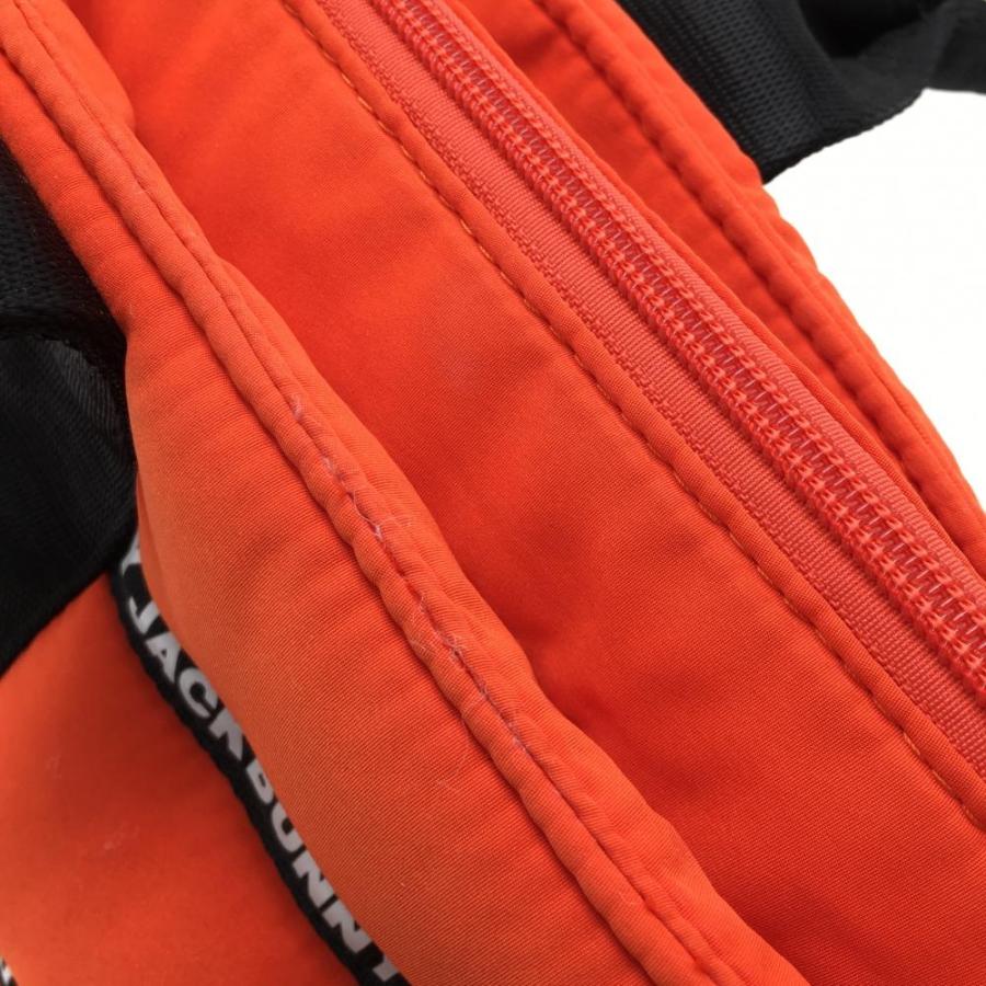 Jack Bunny!! ジャックバニー カートバッグ オレンジ×黒 ロゴ