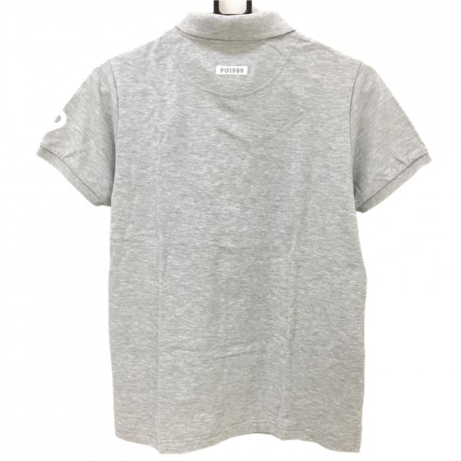 新品　Pearly Gates 0 S ポロシャツ ホワイト　ライトグレー PEARLY GATES（パーリーゲイツ） 【超美品】パーリーゲイツ 半袖