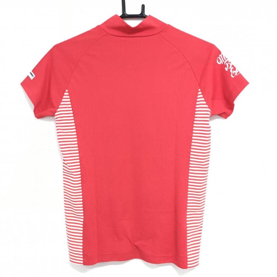 ☆SALE価格☆【超美品】マスターバニー 半袖ポロシャツ ピンク×レッド