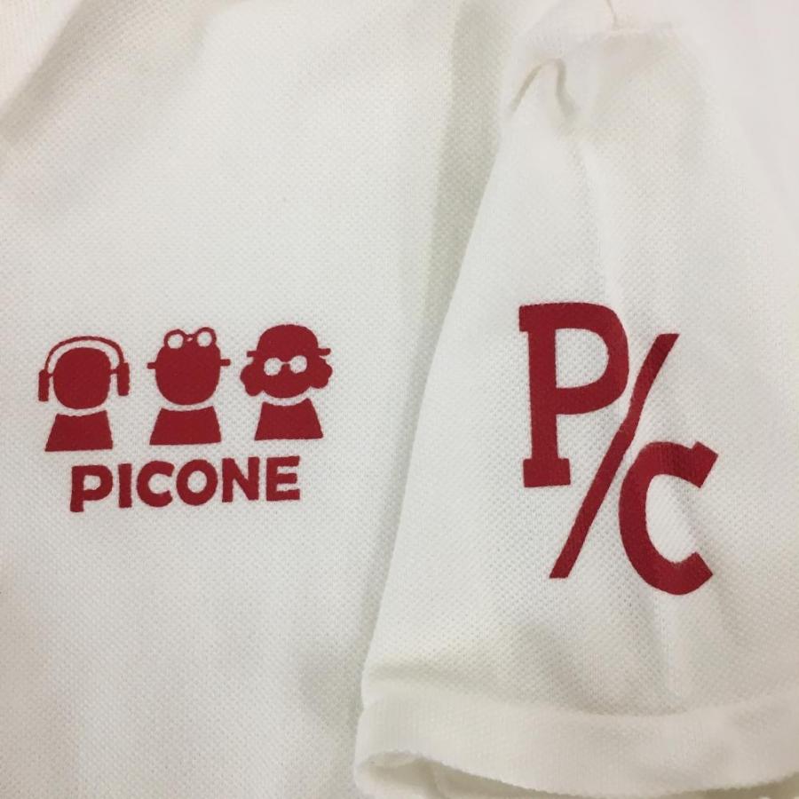Picone CLUB（ピッコーネクラブ） ピッコーネ 半袖ポロシャツ 白