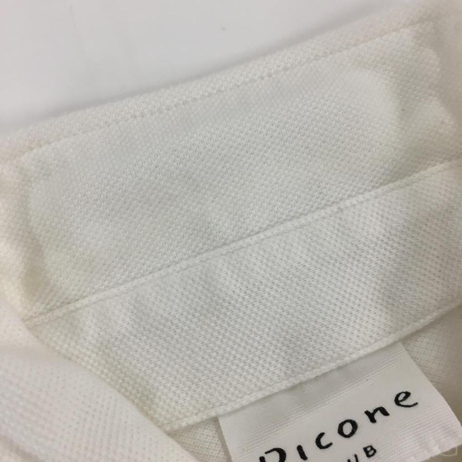 Picone CLUB（ピッコーネクラブ） ピッコーネ 半袖ポロシャツ 白