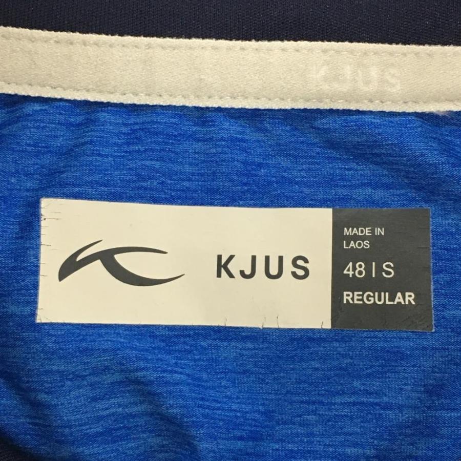 KJUS（チュース） 【美品】チュース 半袖ポロシャツ 杢ブルー