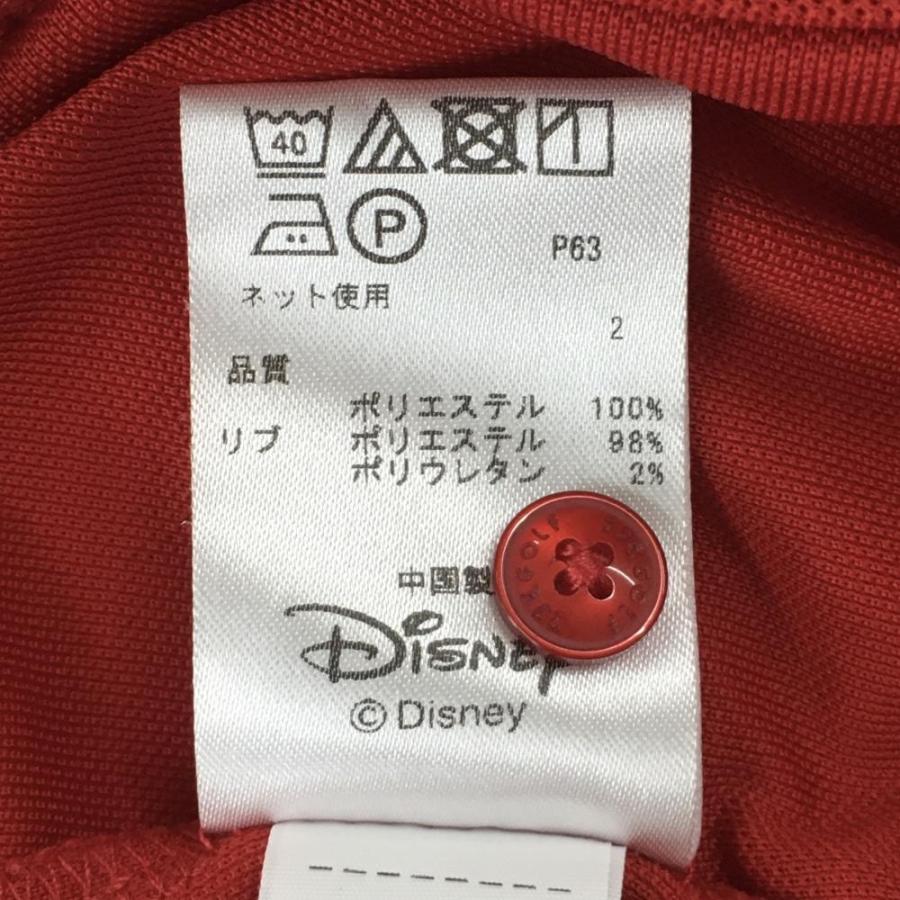 23区GOLF 【超美品】23区ゴルフ×Disney 半袖ポロシャツ レッド