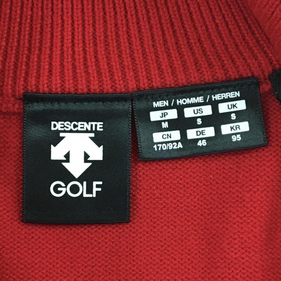 DESCENTE（デサント） 【美品】デサント ハイネックセーター レッド 万