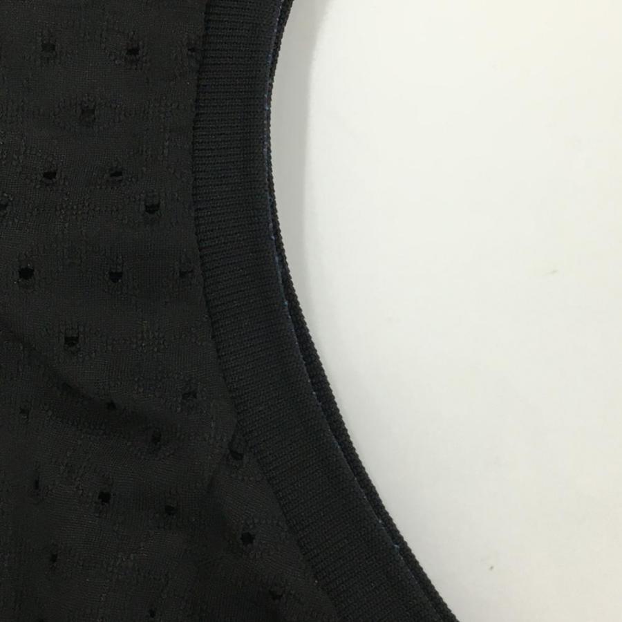 RLX 【美品】RLXラルフローレン ノースリーブワンピース 黒 襟付