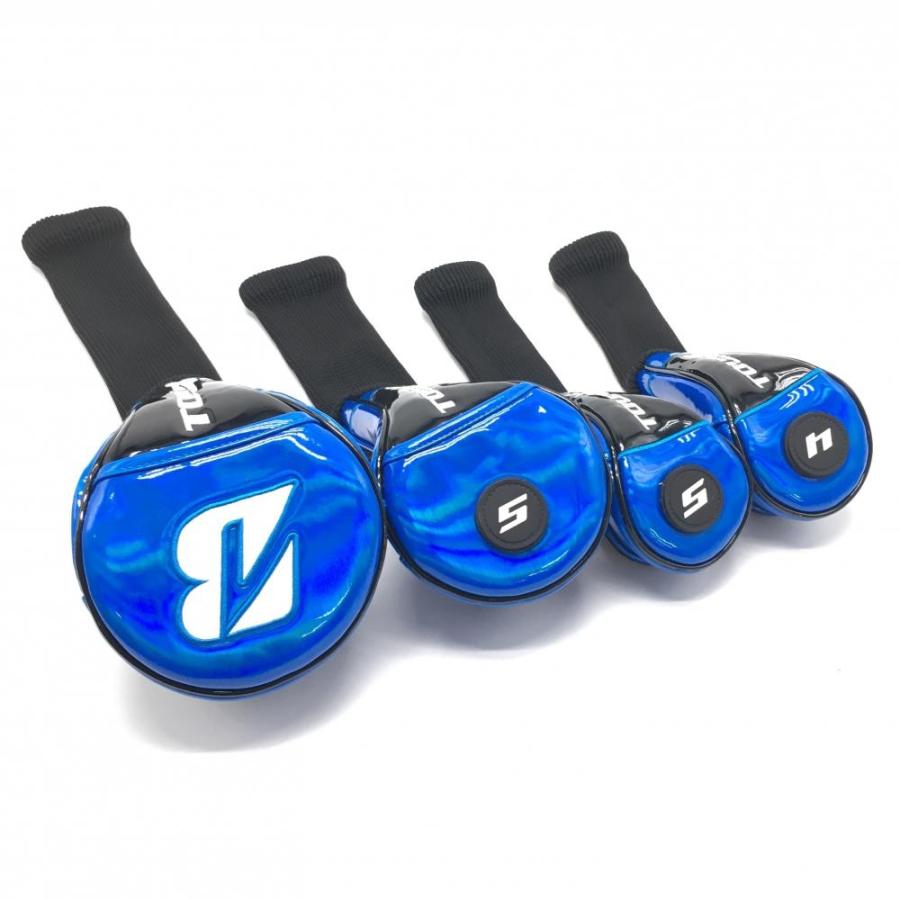 BRIDGESTONE 【超美品】ブリヂストン ヘッドカバー4点セット(DR