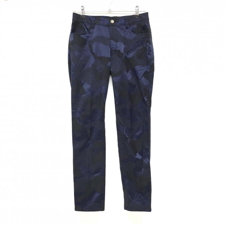 MARK&LONA（マークアンドロナ） パンツ ネイビー カモフラ スカル 迷彩