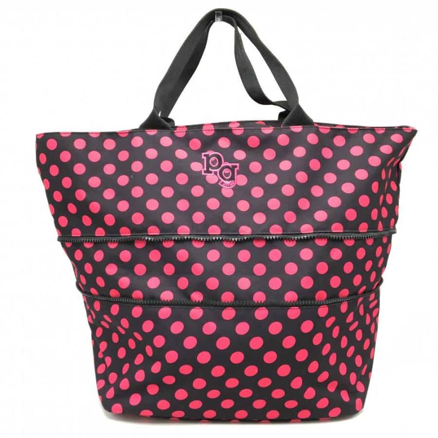 PEARLY GATES 濃いめのピンクトートバッグ PEARLY GATES ピンク トート