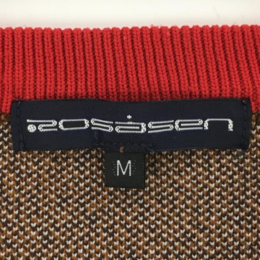 Rosasen（ロサーセン） 【超美品】ロサーセン ニットベスト 杢ブラウン 