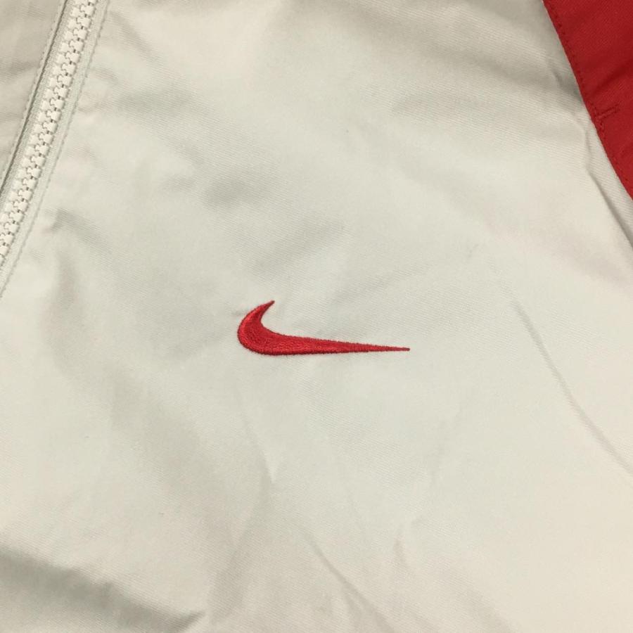 NIKE（ナイキ） 【超美品】ナイキゴルフ 半袖ブルゾン レッド×ライト