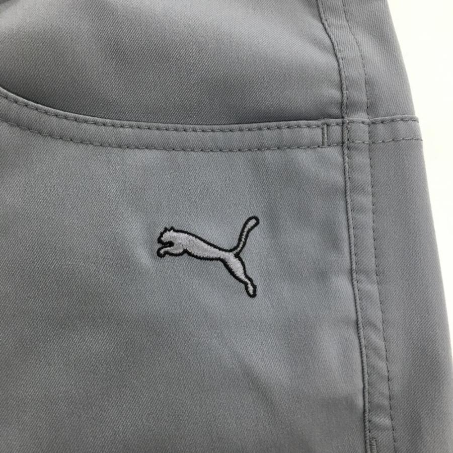 PUMA（プーマ） ハーフパンツ グレー 後ポケット総柄 メンズ 79 ゴルフ
