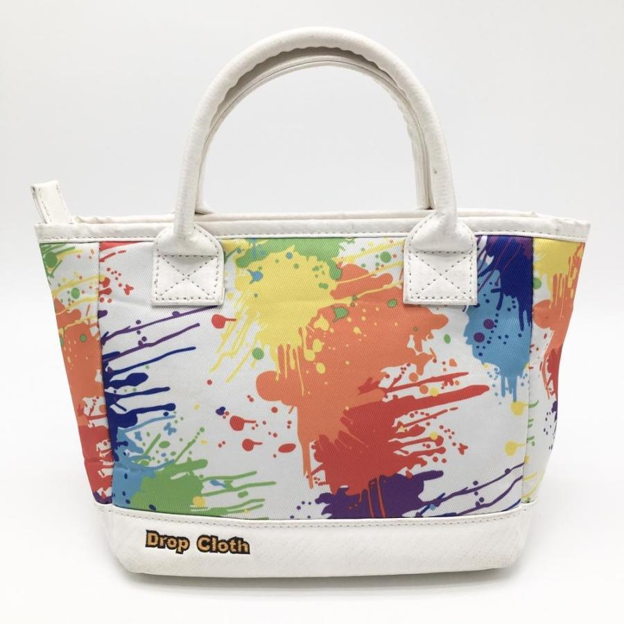新品未使用Loudmouth/ラウドマウス/カラフル飲み物プリント ゴルフバッグ LOUDMOUTH（ラウドマウスゴルフ） ラウドマウス カートバッグ 白