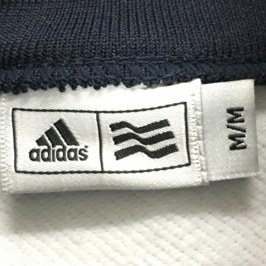 adidas（アディダス） ジャケット グレー×ネイビー 上部柄 裏微起毛