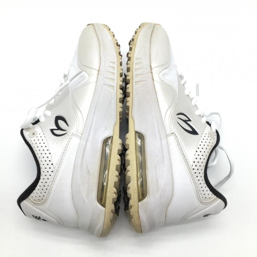 MASTER BUNNY エディション ホワイト ゴルフシューズ 24.0 MASTER BUNNY EDITION マスターバニー ゴルフシューズ 白×黒 758