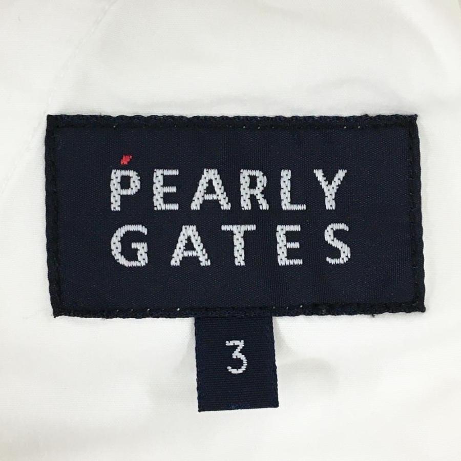 新品　　PEARLYGATES パンツ　白　7 PEARLY GATES パーリーゲイツ パンツ 白 ロゴライトブルー