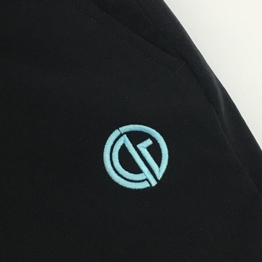 CPG メンズパンツ　　3(L) 「新品未使用」 美品】CPG パンツ 黒 ストレッチ ナイロン混 メンズ 3(L) ゴルフ