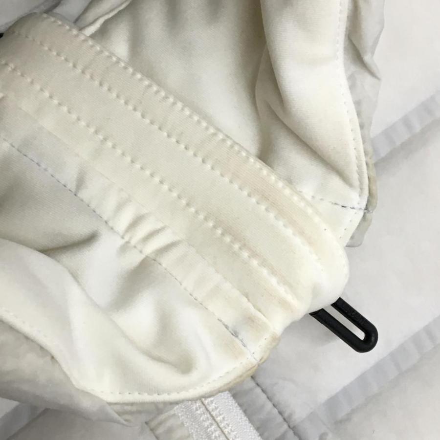 DESCENTE GOLF デサントゴルフ ダウンジャケット ライトグレー×白 軽量